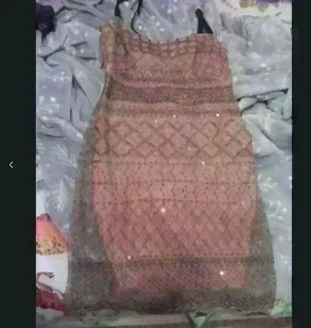 Robe rose de c&eacute;r&eacute;monie Vêtements