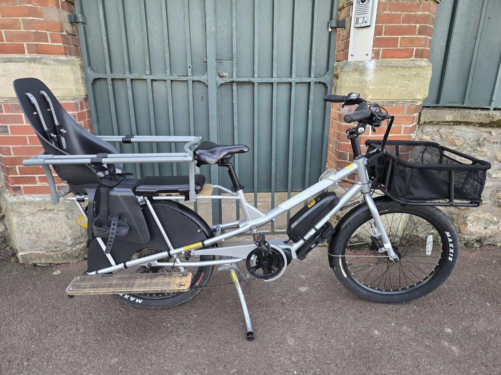 Yuba Kombi E5 Family Edition - gris Vélos