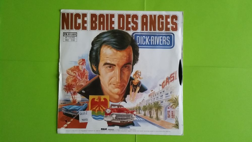 DICK RIVERS CD et vinyles