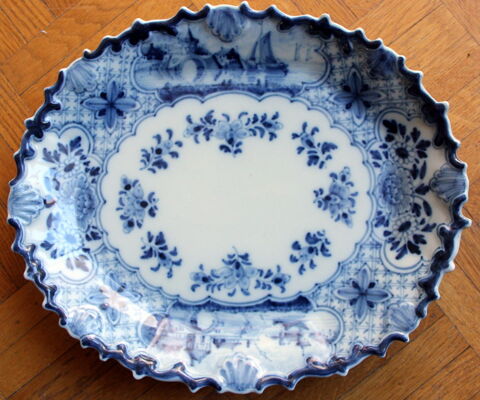 Makkum 91 Delft plat ancien 1940-1960 70 Issy-les-Moulineaux (92)