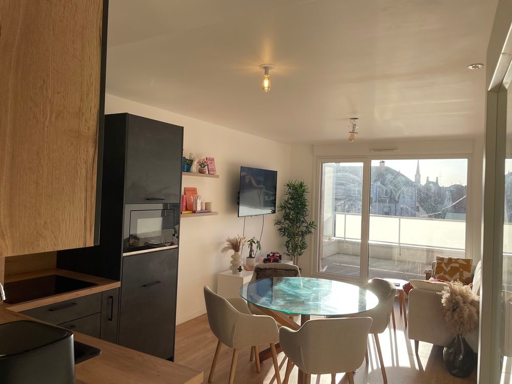 Location Appartement Proche lycée Kléber t2 neuf meublé lumineux chaleureux calme Bischheim