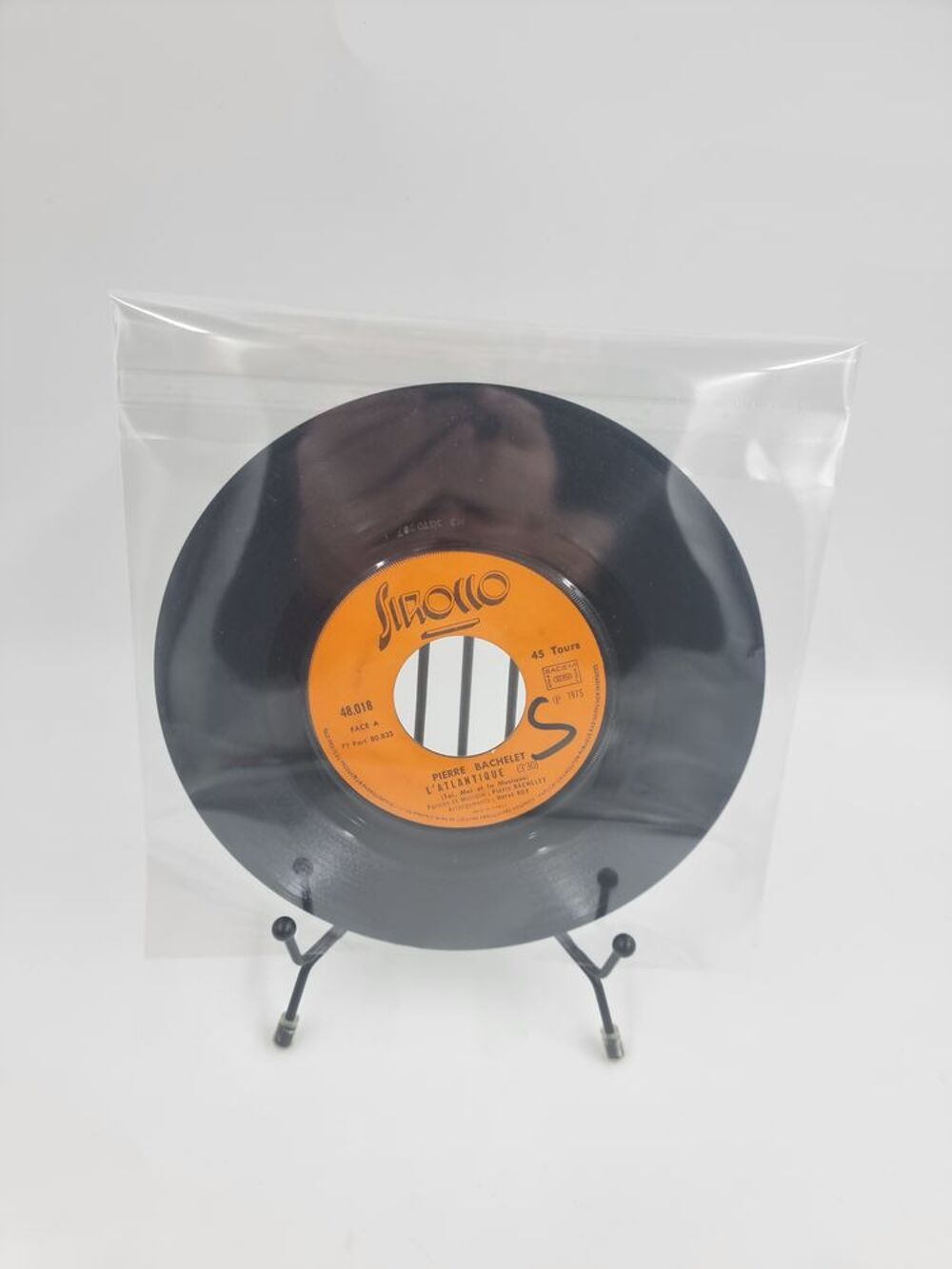 Vinyle 45 tours Pierre Bachelet : L'Atlantique / La Connerie CD et vinyles