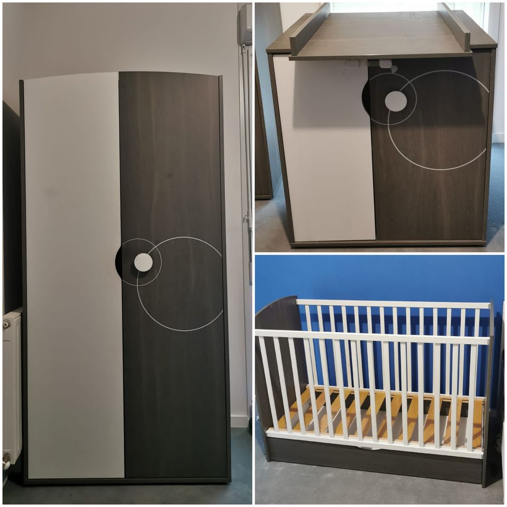 Chambre b&eacute;b&eacute; compl&egrave;te Mobilier enfants