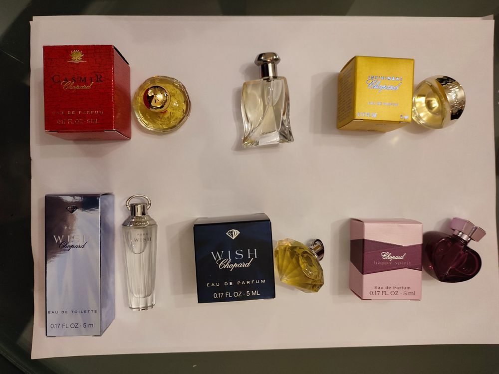 Miniatures de parfum Chopard 