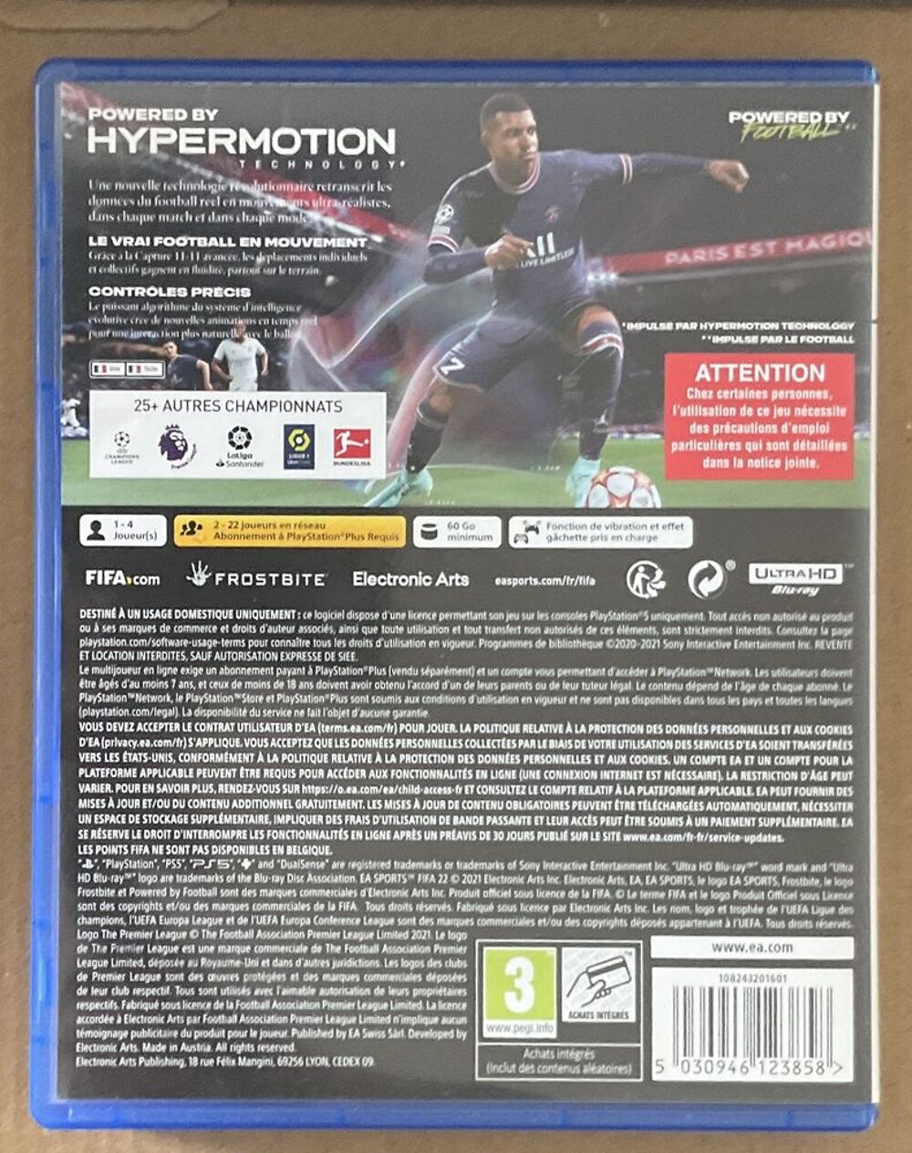 FIFA 22 (PS5) Consoles et jeux vidéos