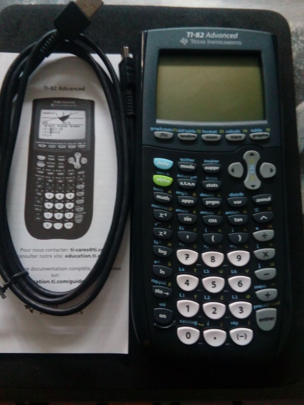 CALCULATRICE TEXAS INSTRUMENTS TI-82 MODE EXAMEN Matériel informatique