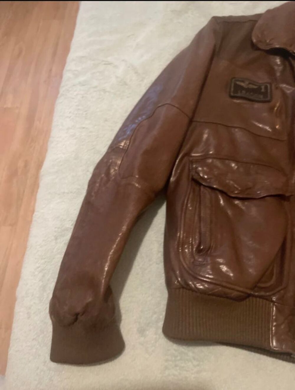 Blouson cuir italien Vêtements