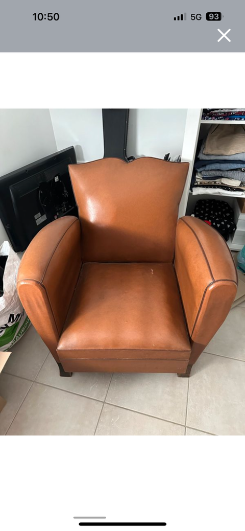 Fauteuil club vintage 70 La Garde (83)