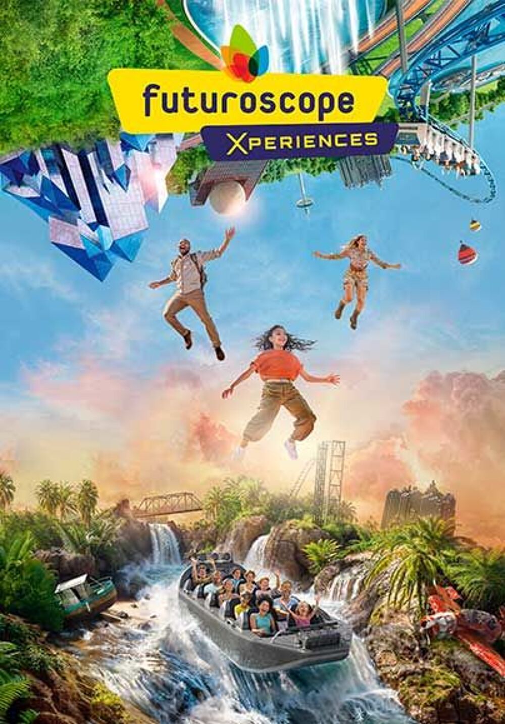1 e-carte cadeau Wonderbox de 100 EUROS " 100 % Parcs " Billetterie