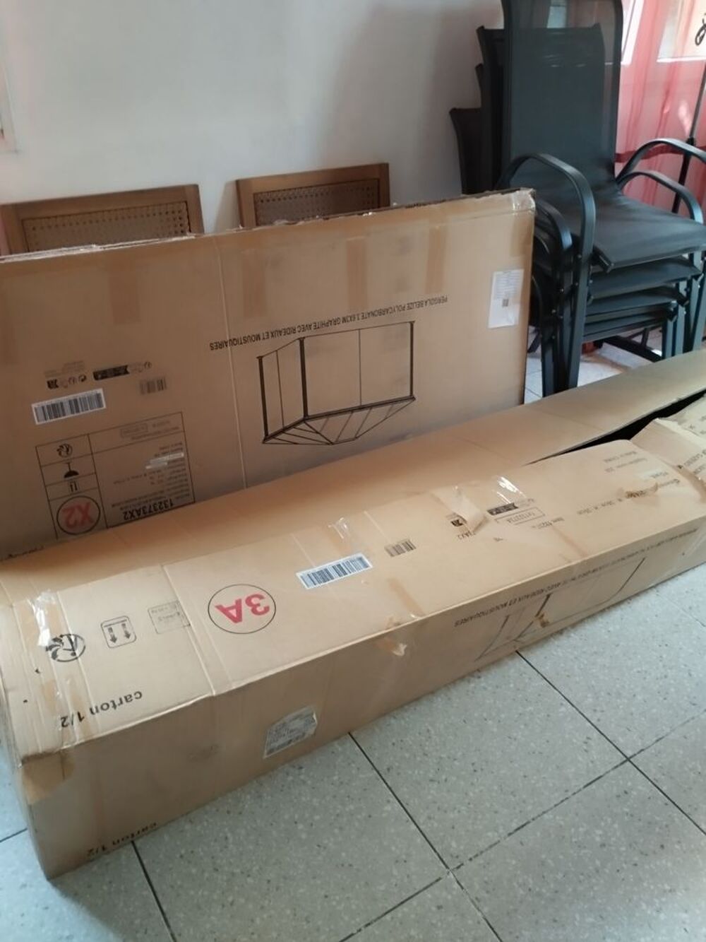 ? PERGOLA 3 m x 3,60 m ? Jardin