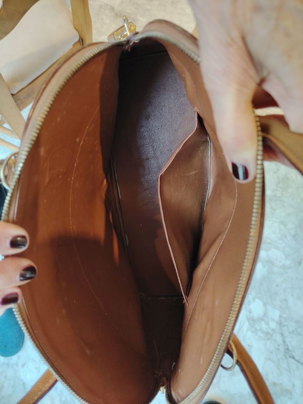 Sac en cuir Maroquinerie