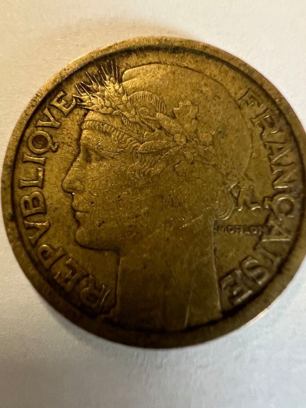 1 Franc 1936 Morlon. 