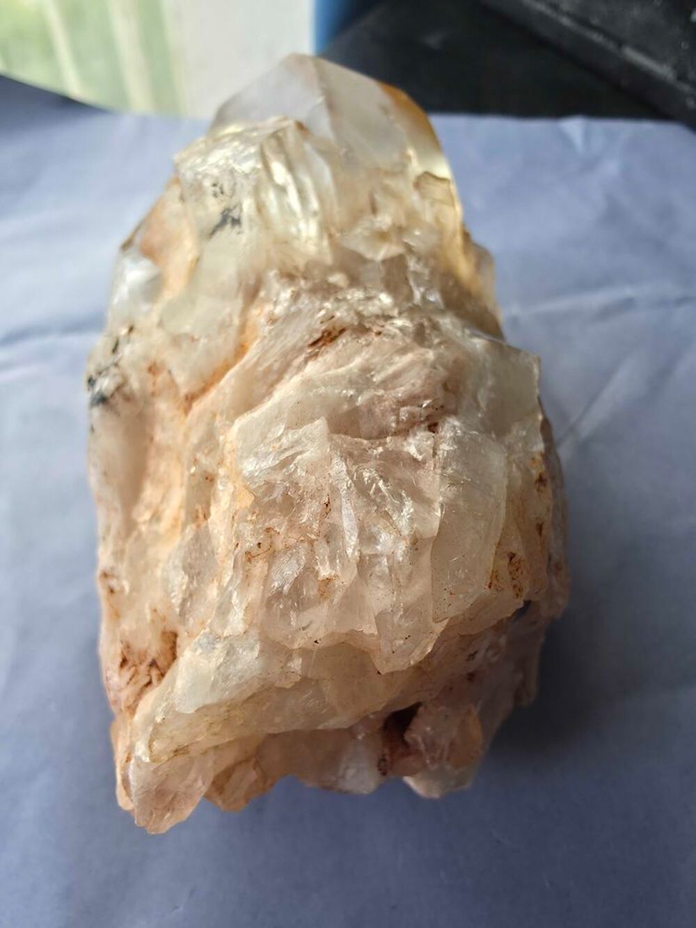 Sp&eacute;cimen Rare : Citrine Naturelle Brute de Kolwezi(Congo)-421g 