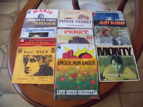 Vinyles 45t Lot 2 5 Bers�e (59)