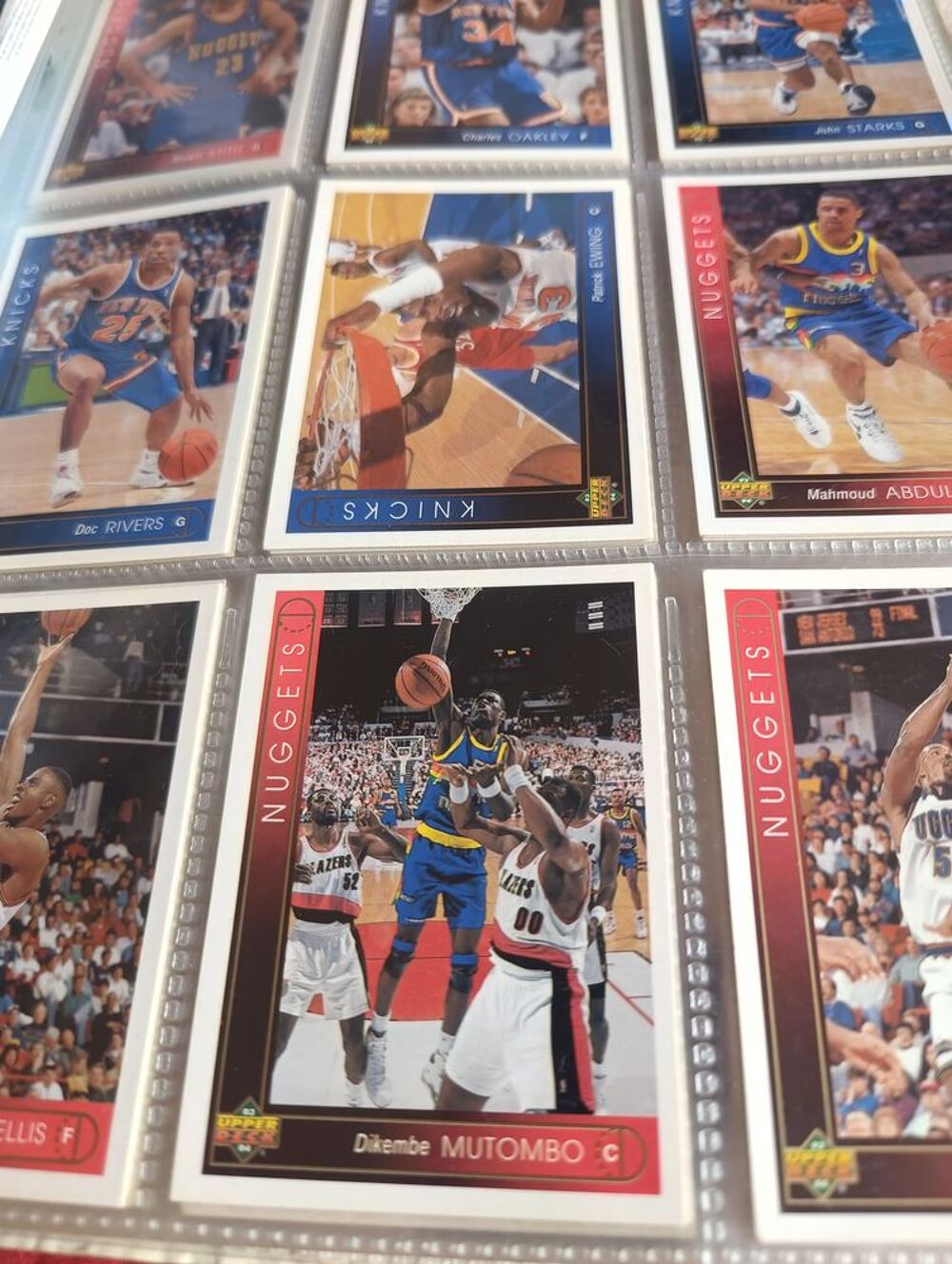 Album carte NBA 1994 upper deck 