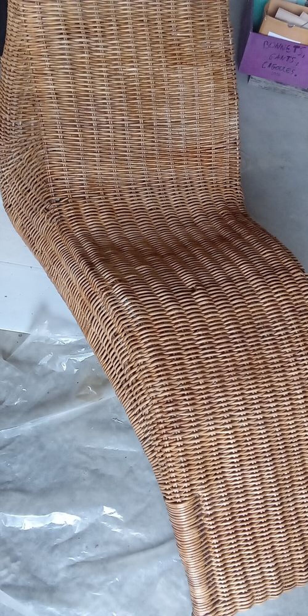 Chaise longue Rotin Meubles