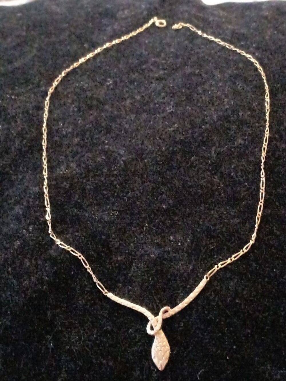 Collier or 18k Bijoux et montres