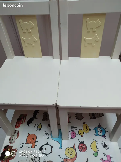 TABLE ETDEUX CHAISES 15 La Basse (59)