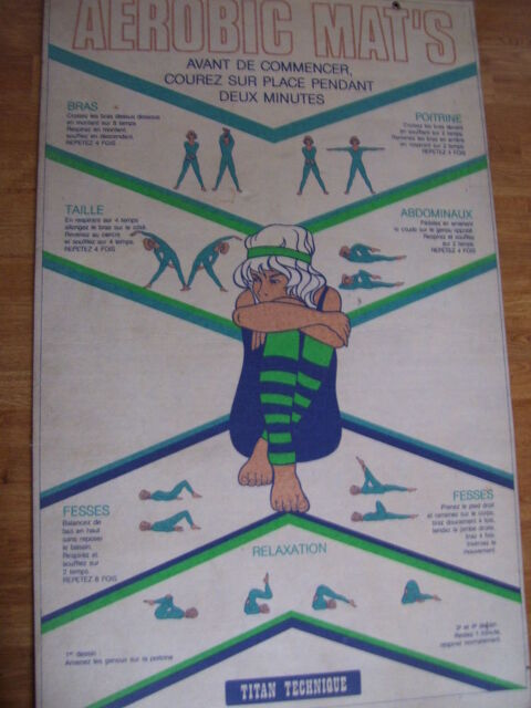 Tapis de Sport Gym
Longueur 1m32 Largeur 82 cm 
10 Estres-Saint-Denis (60)