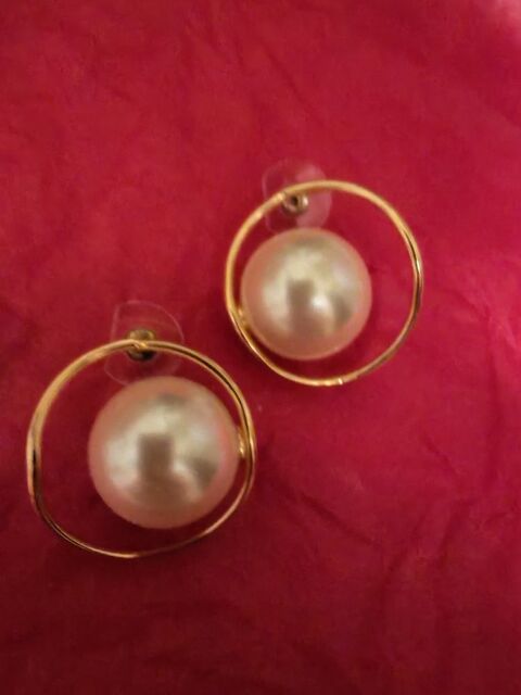 Boucles d'oreilles élégantes pour oreilles percées fantaisie 21 Montluçon (03)