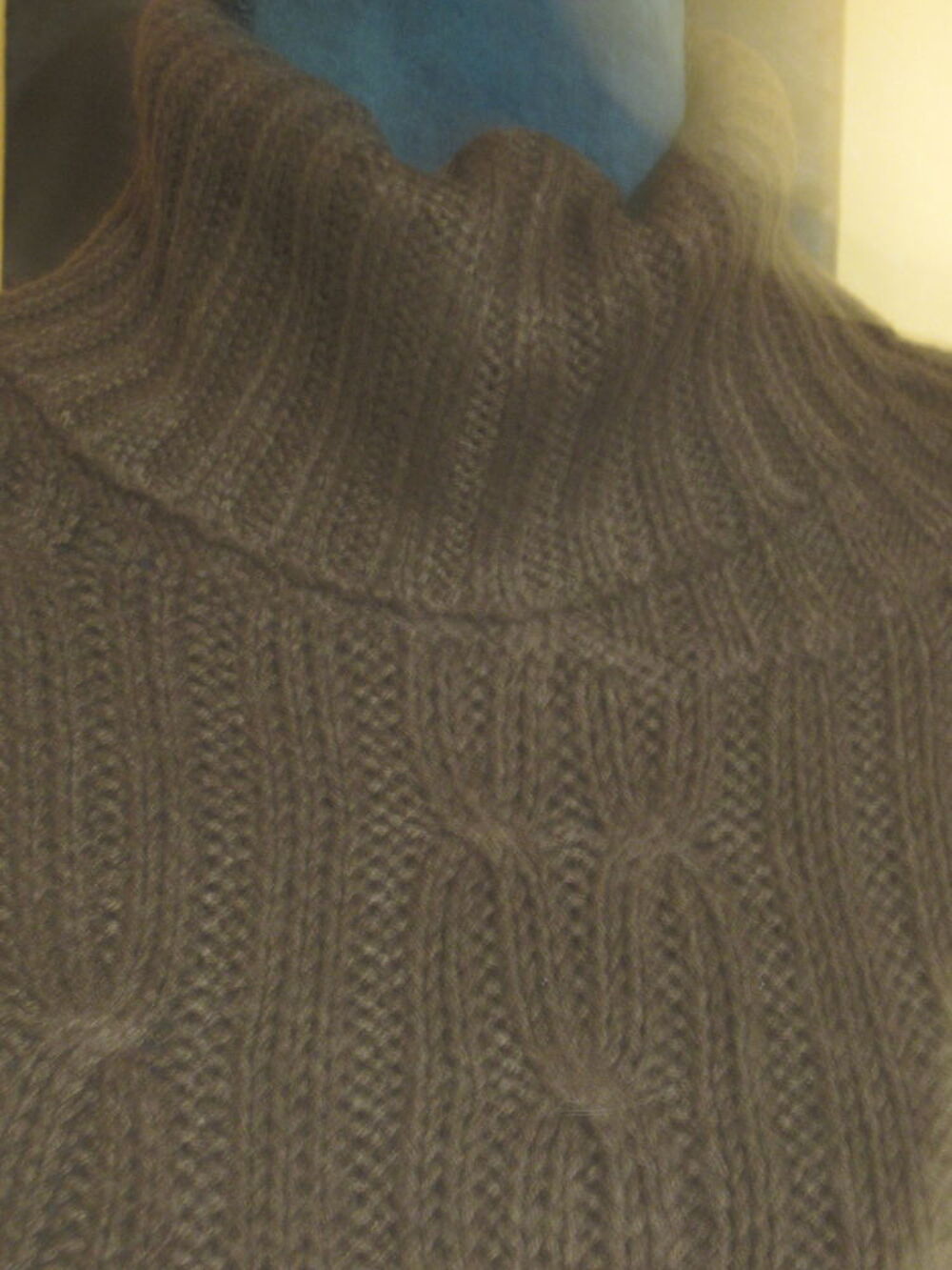 Pull long marron - Rosebud - Taille S Vêtements