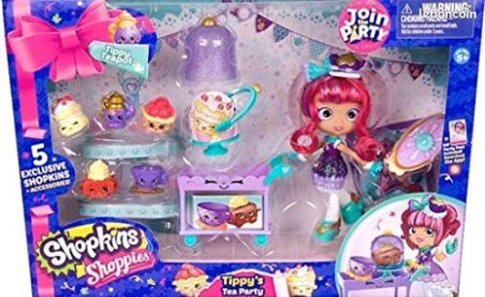 SHOPKINS COLLECTOR "TEA PARTY" neuf! Jeux / jouets