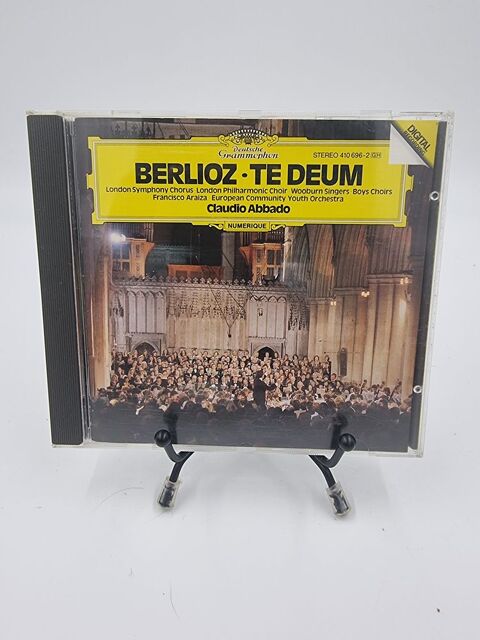 CD de musique Berlioz : Te Deum ? Claudio Abbado en boite  2 Vulbens (74)
