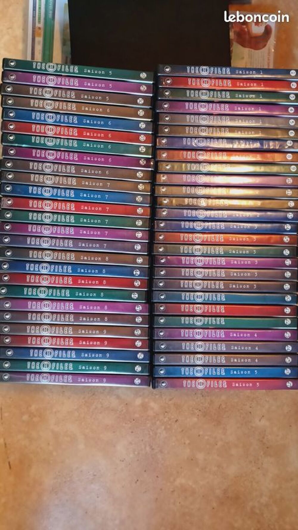 DVD Scully et Mulder. Files et Sar Trek DVD et blu-ray