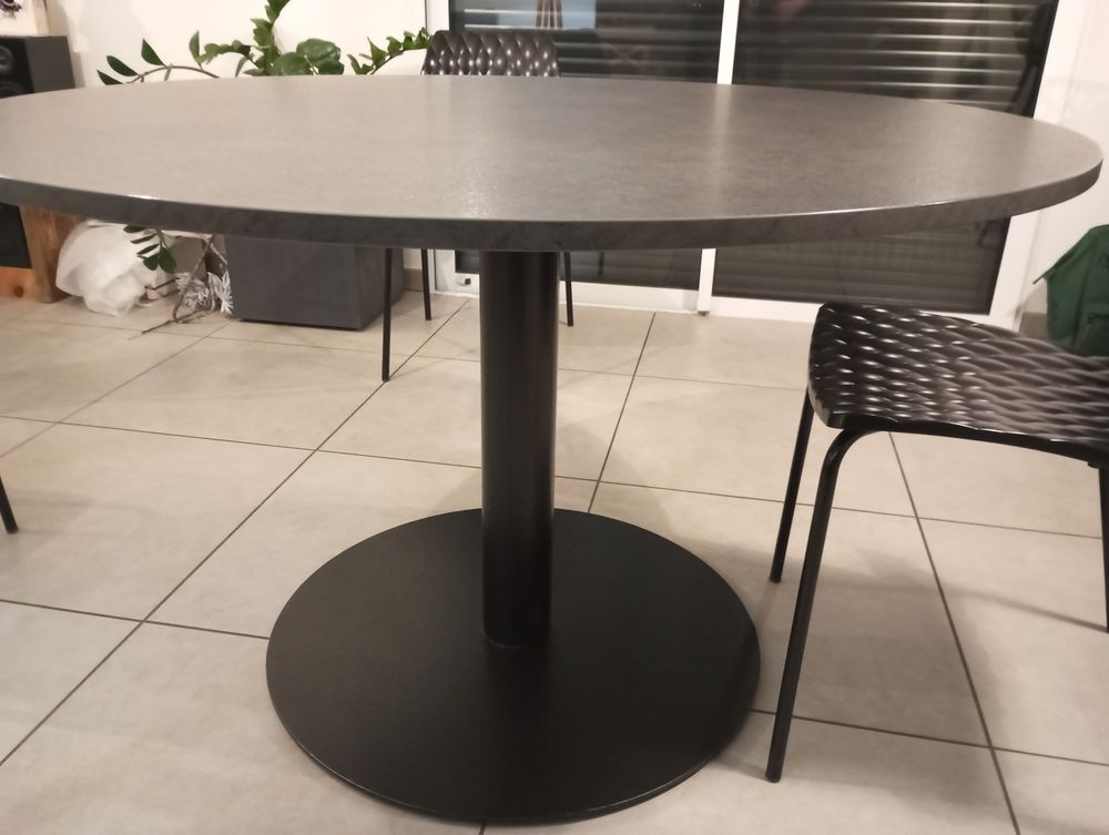 Table ronde 6 personnes 120 cm Meubles