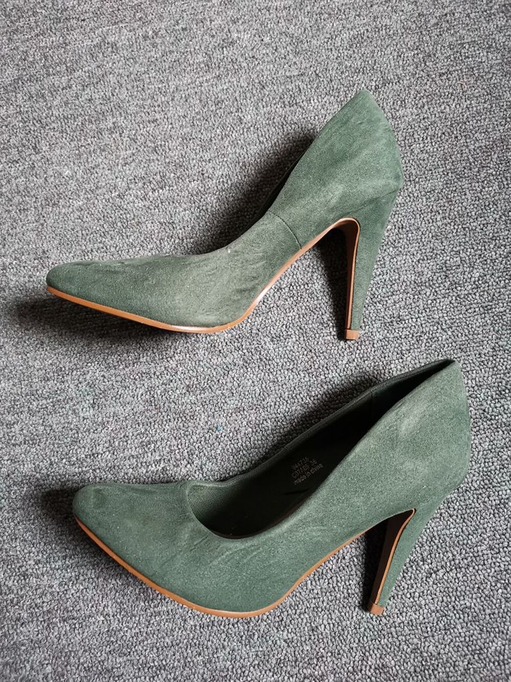 Escarpin vert Pimkie, taille 36 Chaussures