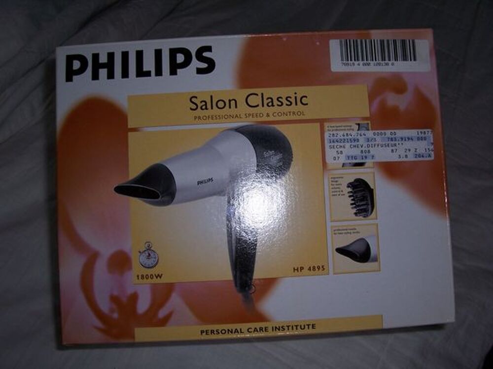 SECHE CHEVEUX PHILIPS NEUF Electromnager