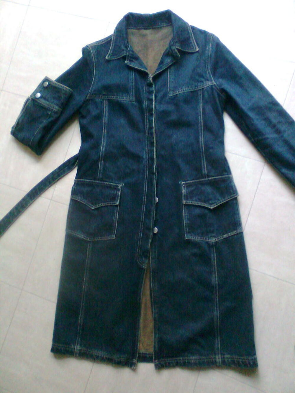 MANTEAU en jean - TRENCH COAT - 40 - zoe Vêtements
