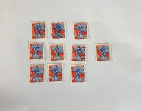 Timbre france Marianne � la nef 0.25 f 1960 lot 0.30 euro 0 Marseille 9 (13)