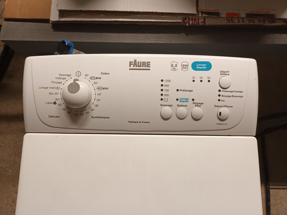 lave linge. Electroménager