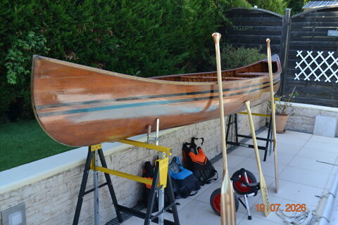 Canoë bois et pagaies 1800 Arcachon (33)