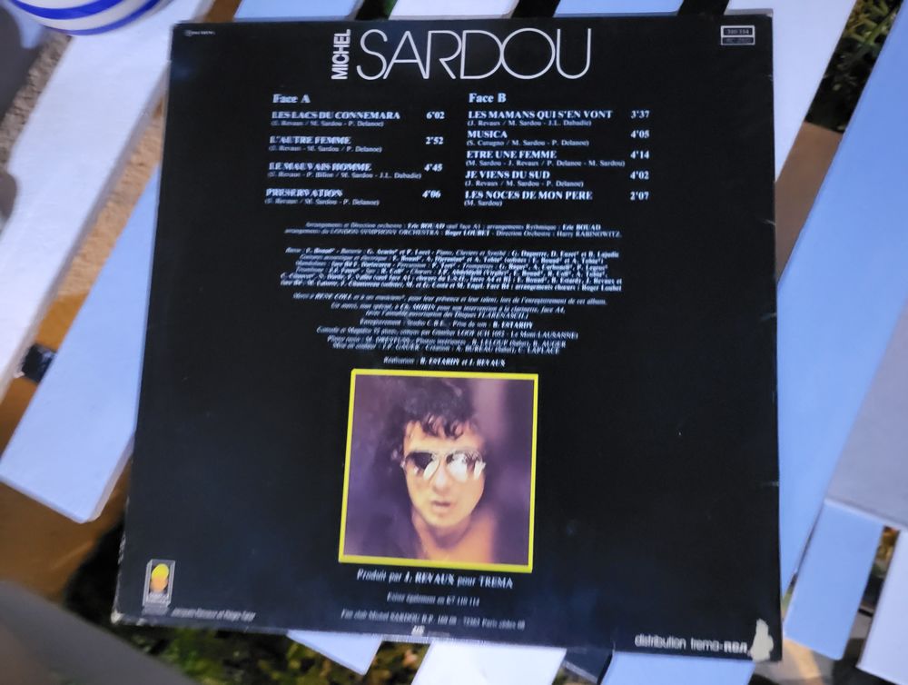 33t Michel Sardou - Les lacs du Connemara Audio et hifi