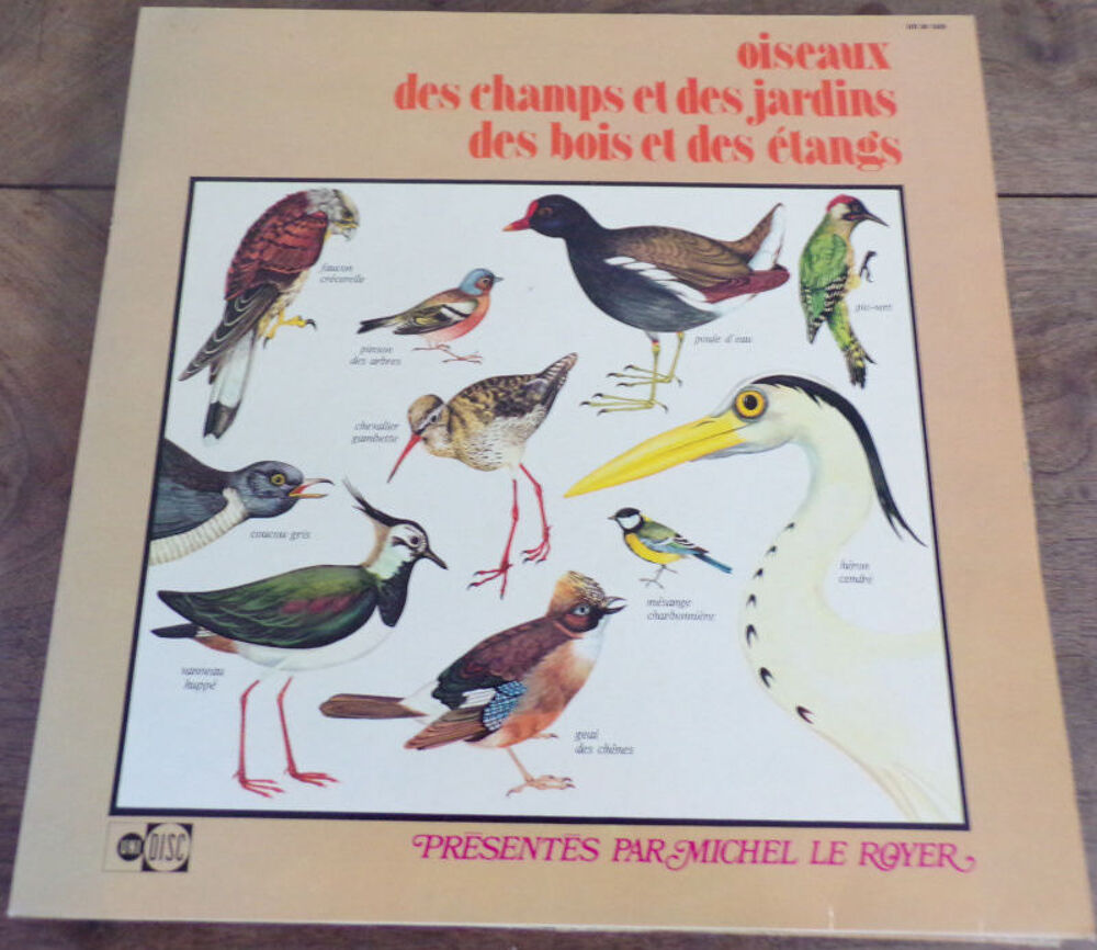 oiseaux des champs et des jardins des bois et des &eacute;tangs CD et vinyles