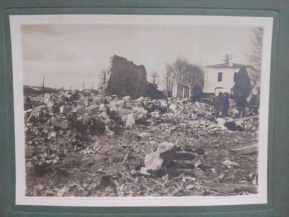 Photographies Anciennes Explosion de L'Usine Rollet 1915 