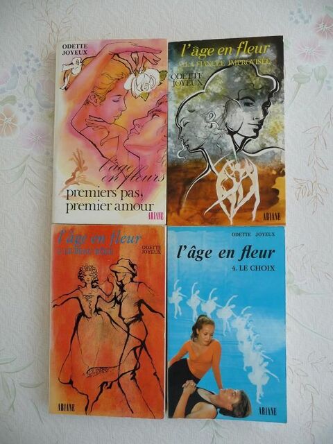4 livres th�me danse s�rie compl�te l'�ge en fleur 20 Celles-sur-Belle (79)