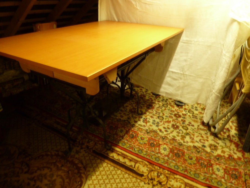 table de salon en fer forg&eacute; Décoration