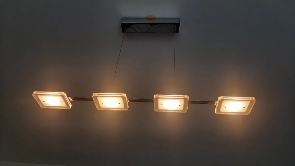 2 Plafonniers lustres led moderne Décoration