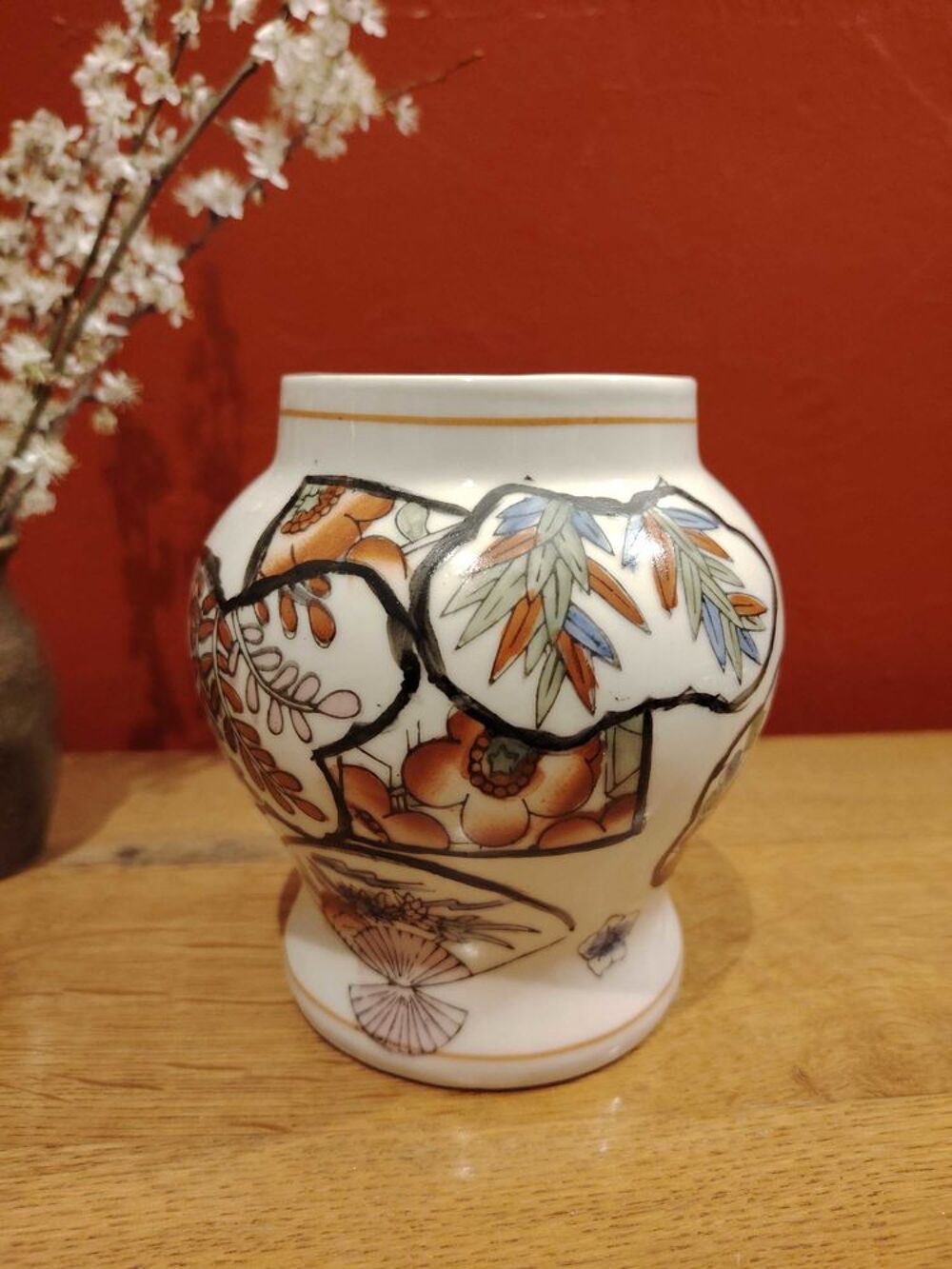 vase style asiatique Décoration