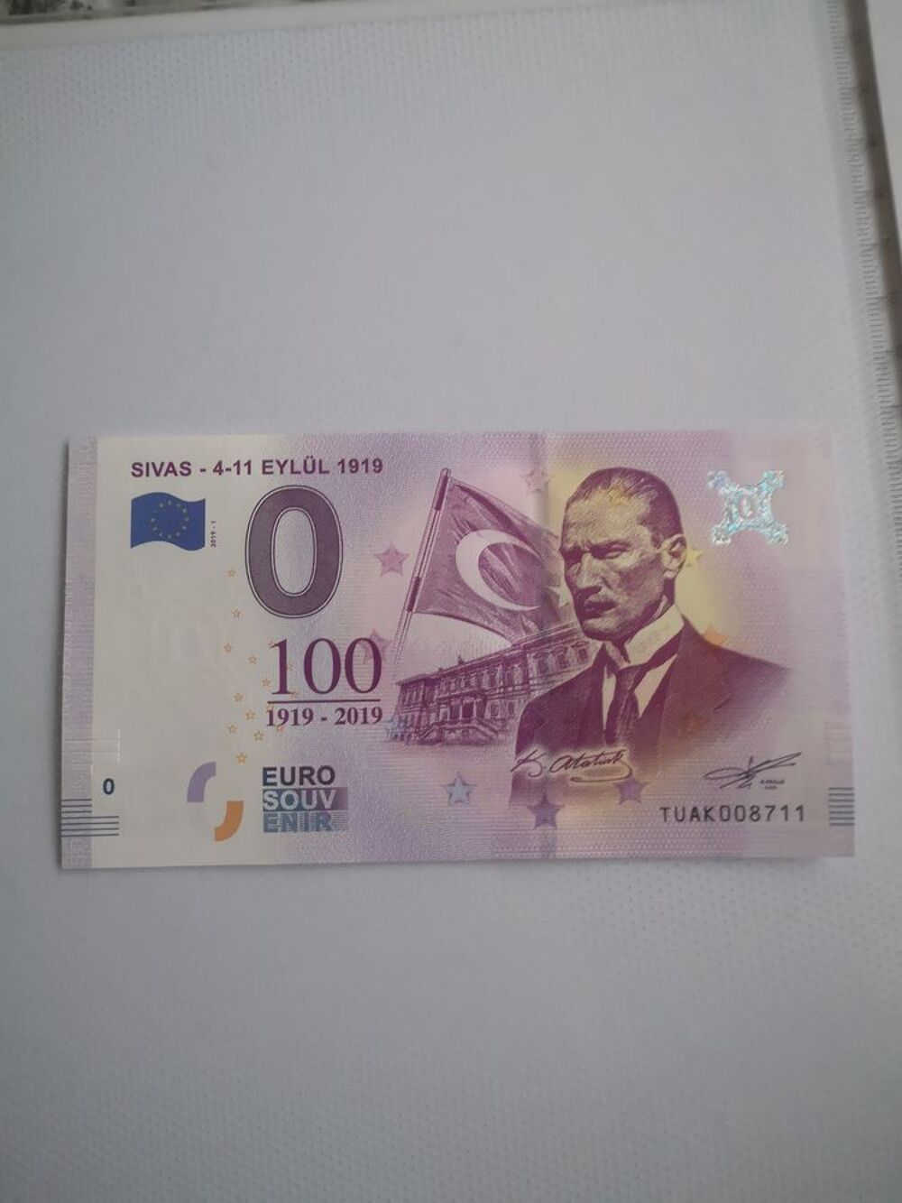 billets euro souvenir 