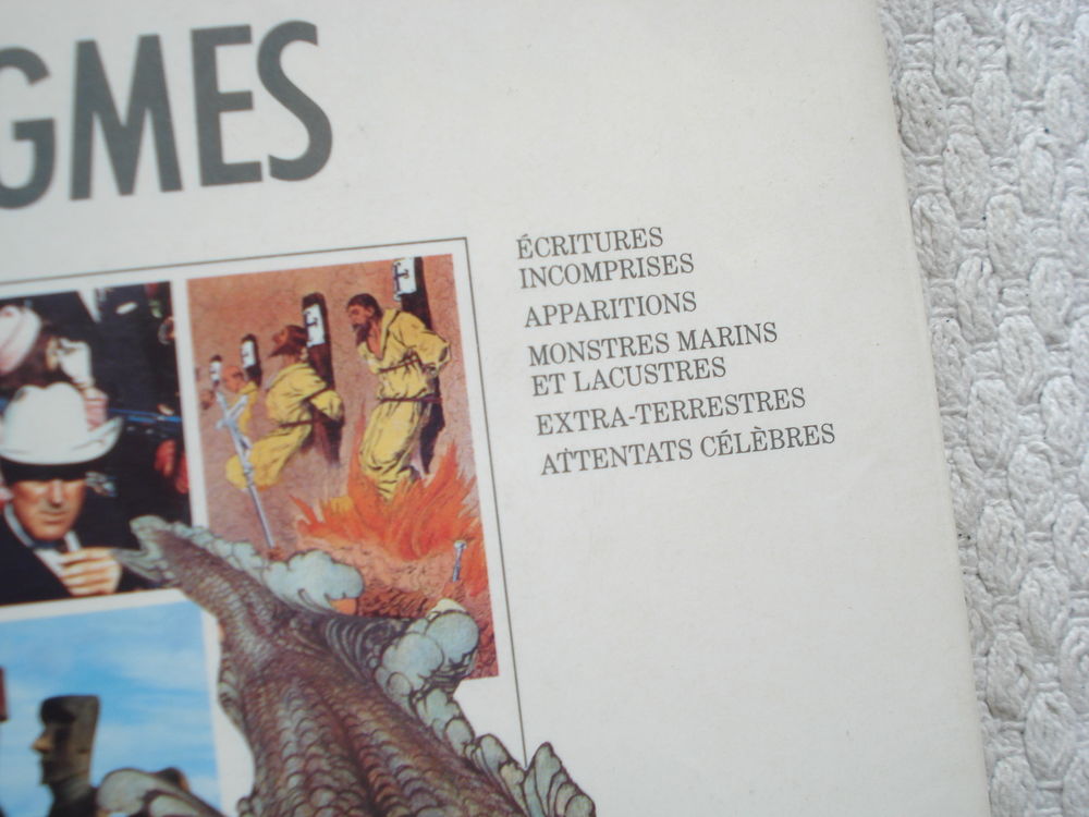 Larousse : Les grandes trag&eacute;dies et Les grandes &eacute;nigmes Livres et BD