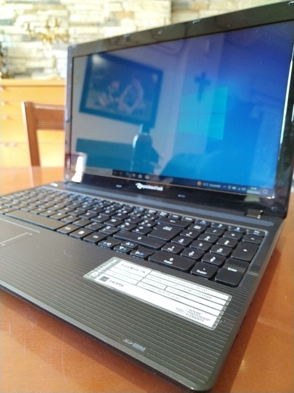 PC PORTABLE PACKARD BELL PENTIUM 8 Go SSD 256 Go R2654 Matériel informatique