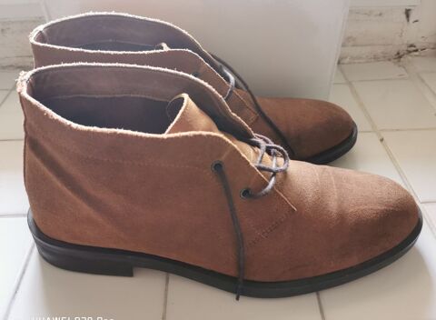 Bottines camel en daim 34 Arnouville-ls-Gonesse (95)