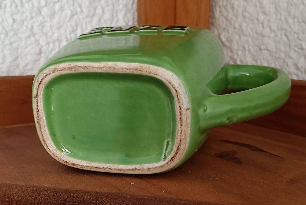 Pichet SUZE vert ann&eacute;es 60 Décoration