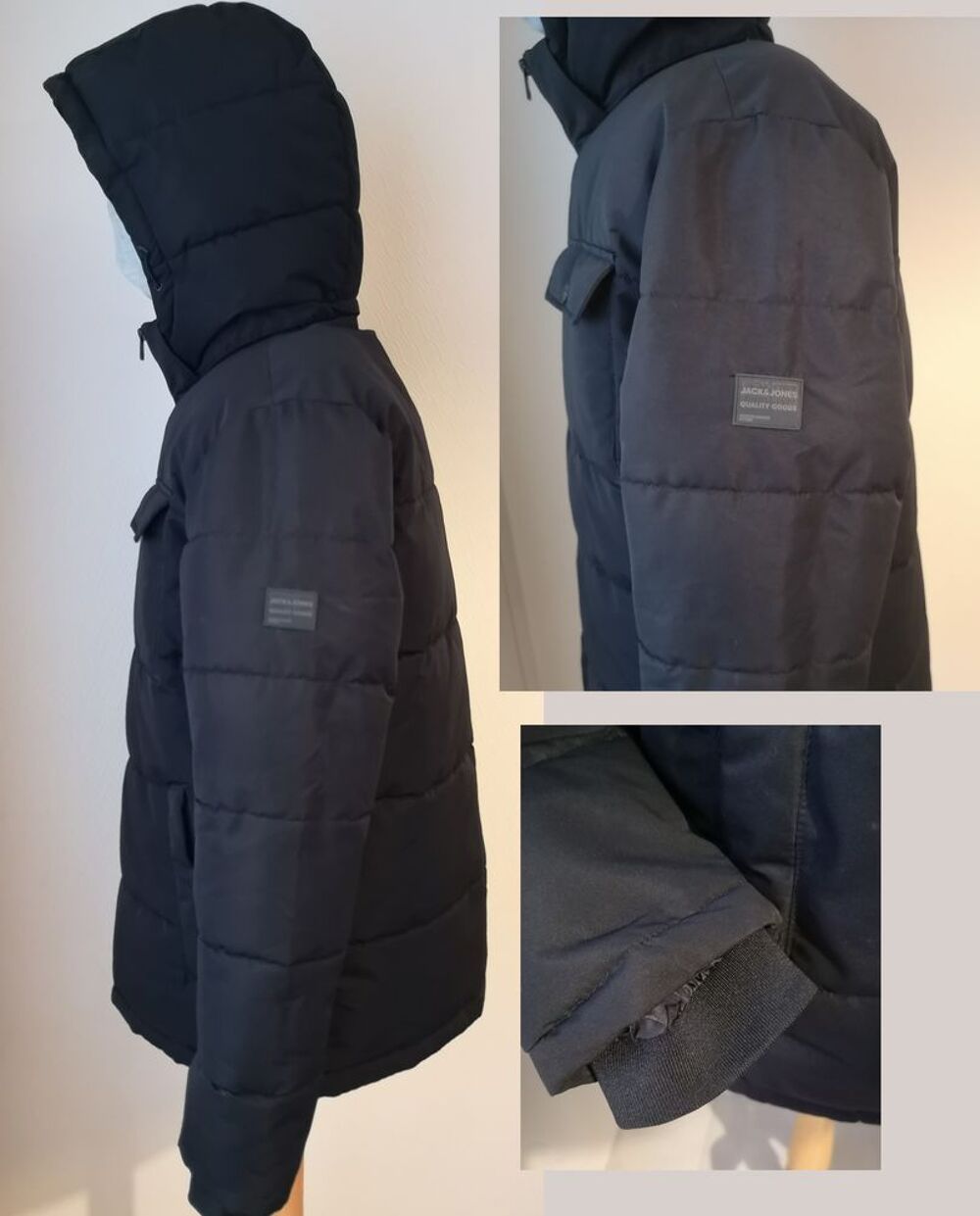Blouson Doudoune Veste Jack&amp;Jones Vêtements
