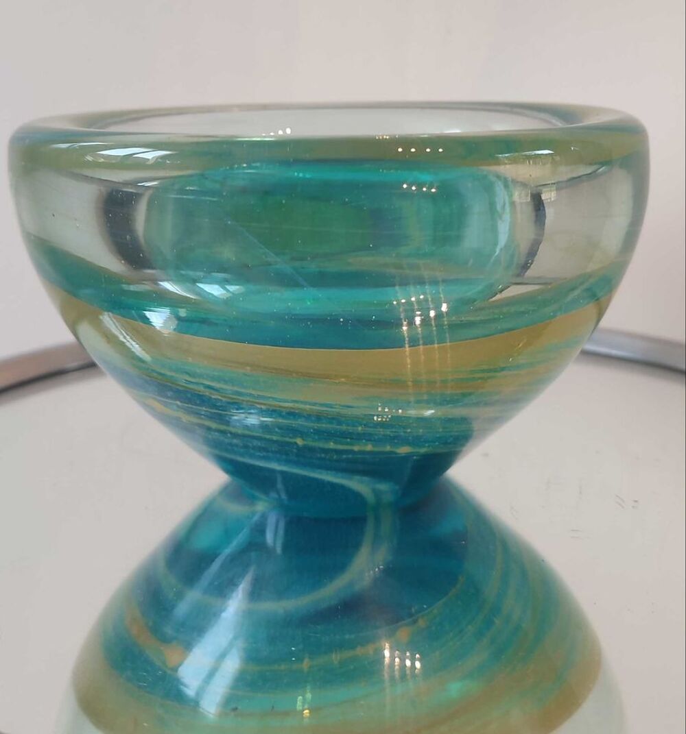 Bol Mdina Glass Artisanat d'art de Malte. 