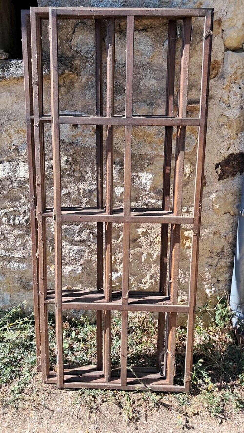 Claie ou Fausse fenetre petit carreau Jardin
